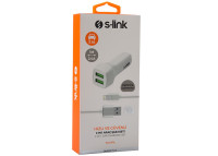 AUTO PUNJAČ IPHONE 2X USB