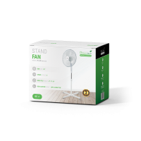 Ventilator s postoljem Green Tech 55W, 16“, bijela boja