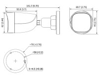 KAMERA HAC-HFW1200C-0280B 2MP