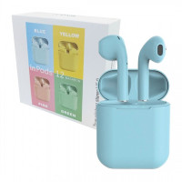 SLUŠALCE AIRPODS I12 PLAVA