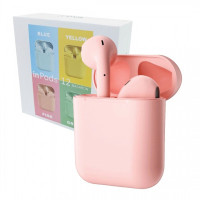 SLUŠALICE AIRPODS I12 ROSE
