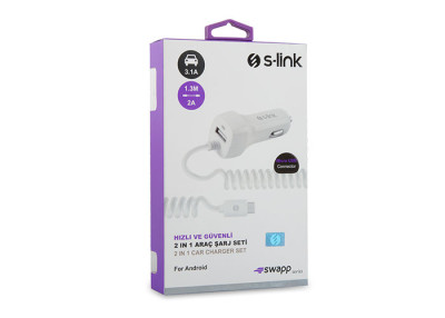 AUTO PUNJAČ SW-C535 SA KABLOM