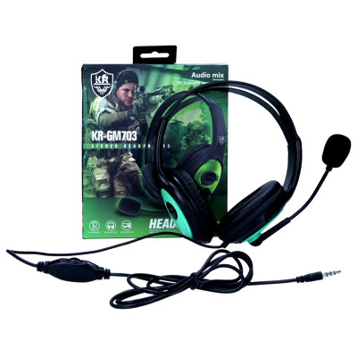 SLUŠALICE KR-GM703 ZELENE