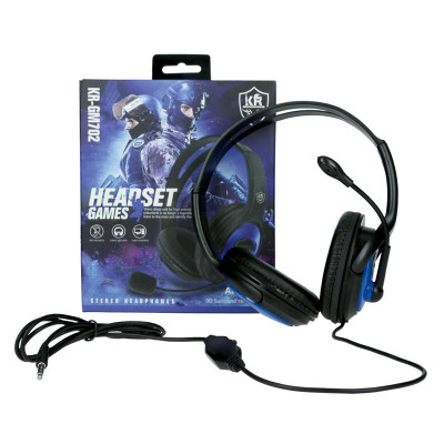 SLUŠALICE KR-GM702 TAMNO PLAVE